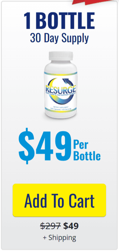 resurge 1 bottle price